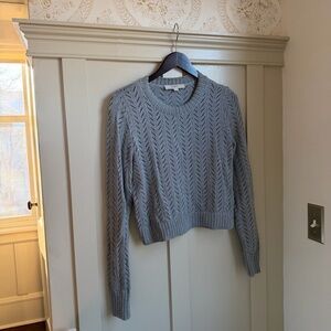 Dusty Blue Women's Sweater LOFT
